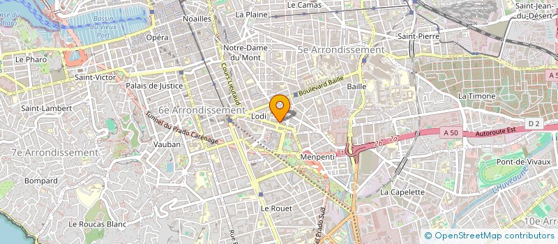 localisation de l'entreprise MONSIEUR OLIVIER ROBIN à MARSEILLE
