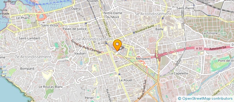 localisation de l'entreprise MONSIEUR OLIVIER ROCHE à MARSEILLE