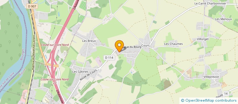 localisation de l'entreprise MONSIEUR OLIVIER ROCHER à COSNE-COURS-SUR-LOIRE