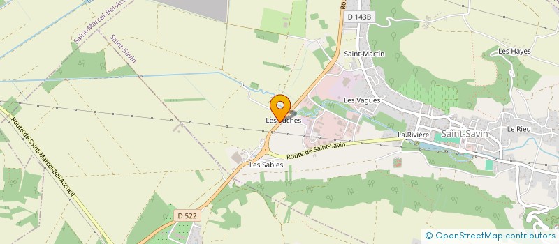 localisation de l'entreprise MONSIEUR OLIVIER ROCHETTE à SAINT-SAVIN
