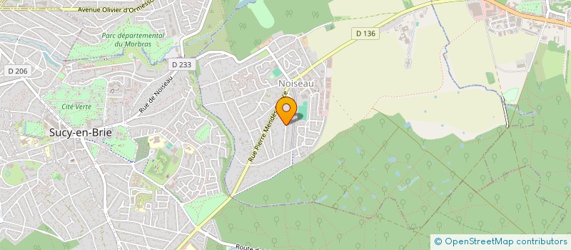 localisation de l'entreprise MONSIEUR OLIVIER ROCHON  NOISEAU