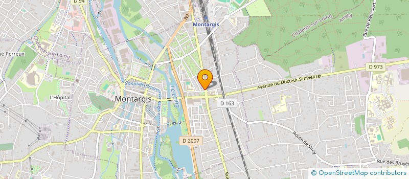 localisation de l'entreprise MONSIEUR OLIVIER ROCHOUX à MONTARGIS