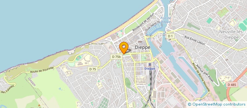 localisation de l'entreprise MONSIEUR OLIVIER RODRIGUES GREGORIO à DIEPPE