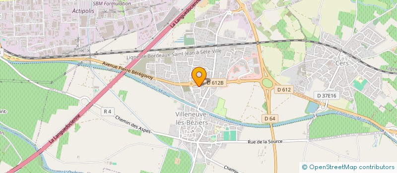 localisation de l'entreprise MONSIEUR OLIVIER RODRIGUEZ à VILLENEUVE-LES-BEZIERS