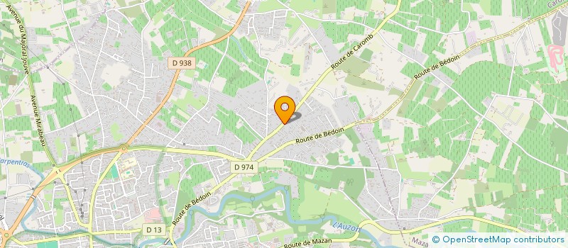 localisation de l'entreprise MONSIEUR OLIVIER ROGIER  CARPENTRAS