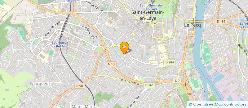 localisation de l'entreprise MONSIEUR OLIVIER ROLLAND  SAINT-GERMAIN-EN-LAYE