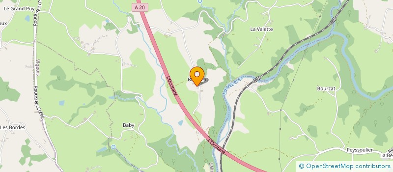 localisation de l'entreprise MONSIEUR OLIVIER ROQUE  SAINT-YBARD