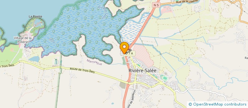 localisation de l'entreprise MONSIEUR OLIVIER ROSINE à RIVIERE-SALEE