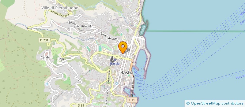 localisation de l'entreprise MONSIEUR OLIVIER ROSSI à BASTIA
