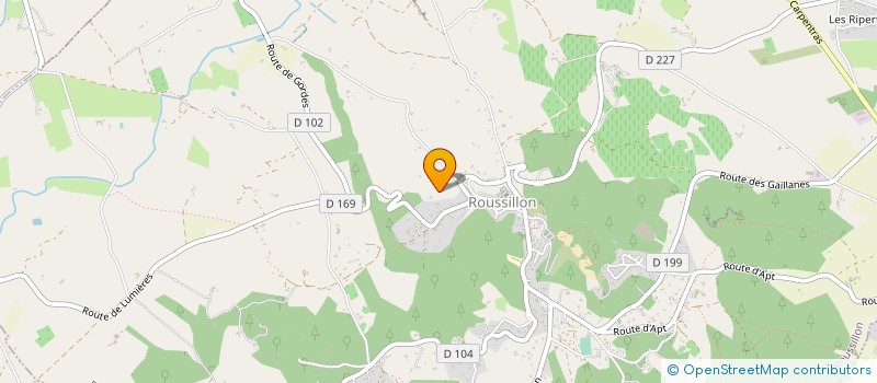 localisation de l'entreprise MONSIEUR OLIVIER ROTTE à GORDES