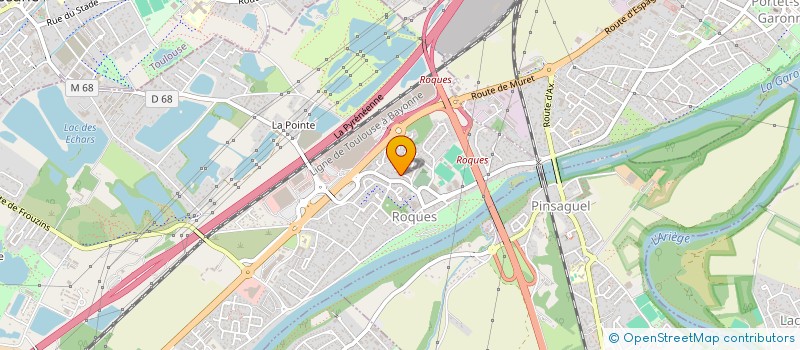 localisation de l'entreprise MONSIEUR OLIVIER ROURE  ROQUES