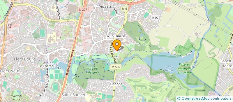 localisation de l'entreprise MONSIEUR OLIVIER ROUSSEL à VILLENEUVE-D'ASCQ