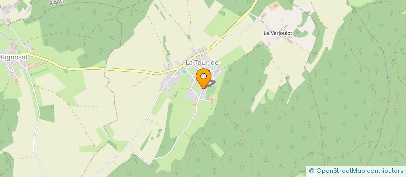 localisation de l'entreprise MONSIEUR OLIVIER ROUSSET  LA TOUR-DE-SCAY