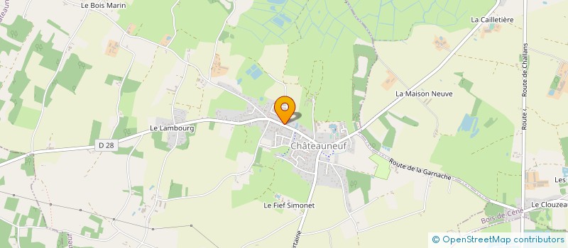 localisation de l'entreprise MONSIEUR OLIVIER ROUX  CHATEAUNEUF