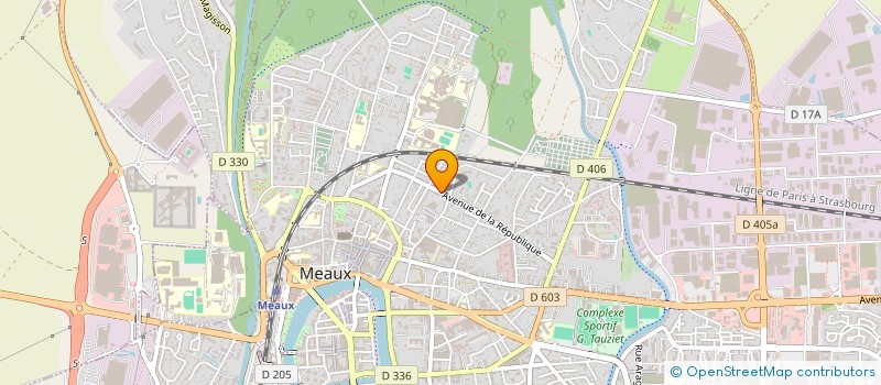 localisation de l'entreprise MONSIEUR OLIVIER ROUX à MEAUX