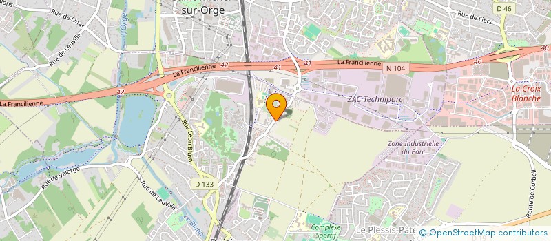 localisation de l'entreprise MONSIEUR OLIVIER ROUX à BRETIGNY-SUR-ORGE