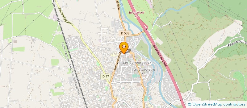 localisation de l'entreprise MONSIEUR OLIVIER ROUXEL  SALON-DE-PROVENCE