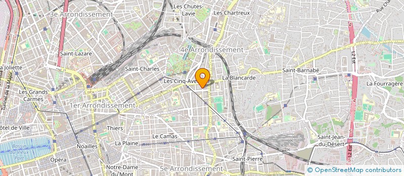 localisation de l'entreprise MONSIEUR OLIVIER ROUZAUD à MARSEILLE