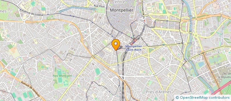 localisation de l'entreprise MONSIEUR OLIVIER ROY à MONTPELLIER
