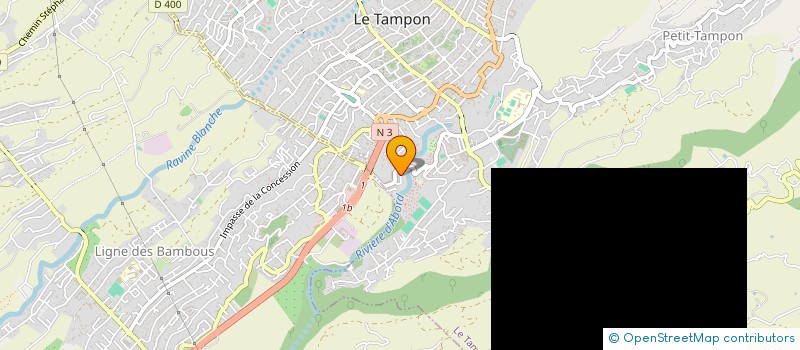 localisation de l'entreprise MONSIEUR OLIVIER ROYER à LE TAMPON