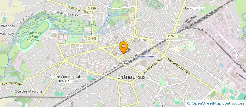 localisation de l'entreprise MONSIEUR OLIVIER RUANO à CHATEAUROUX