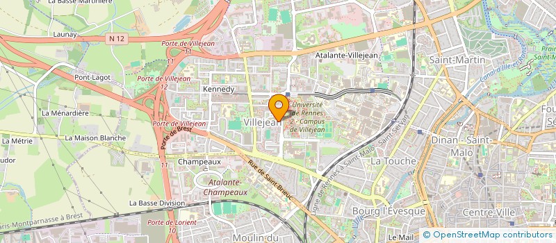 localisation de l'entreprise MONSIEUR OLIVIER RUBLON  RENNES