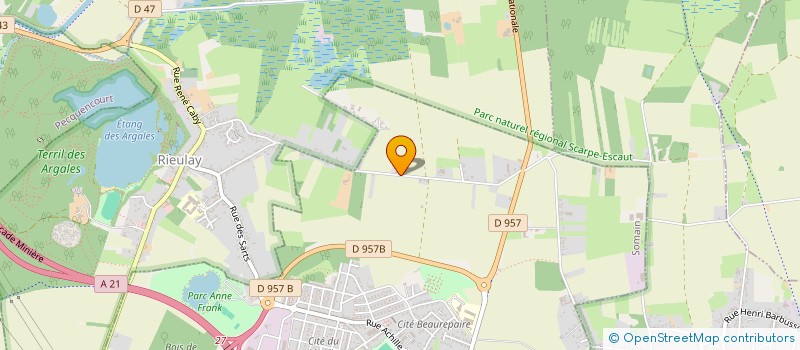 localisation de l'entreprise MONSIEUR OLIVIER RUELLE  SOMAIN