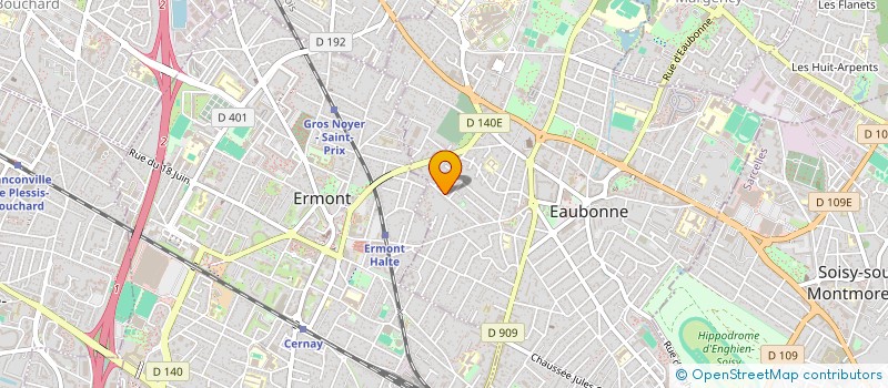 localisation de l'entreprise MONSIEUR OLIVIER SAADA à EAUBONNE