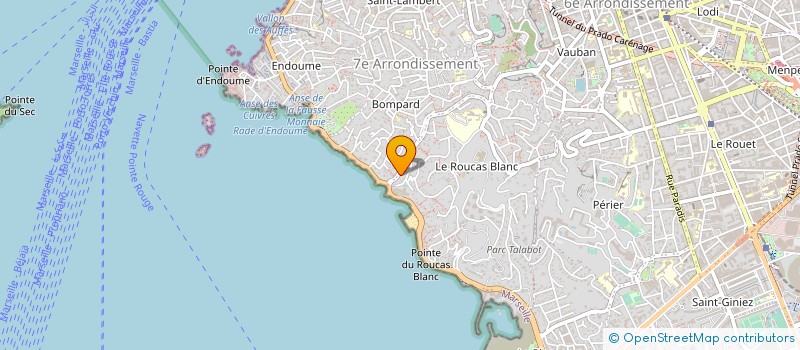 localisation de l'entreprise MONSIEUR OLIVIER SAADJIAN à MARSEILLE
