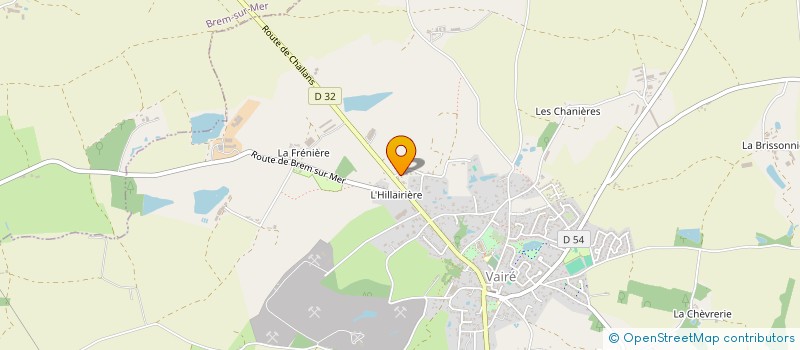 localisation de l'entreprise MONSIEUR OLIVIER SABATIER  VAIRE