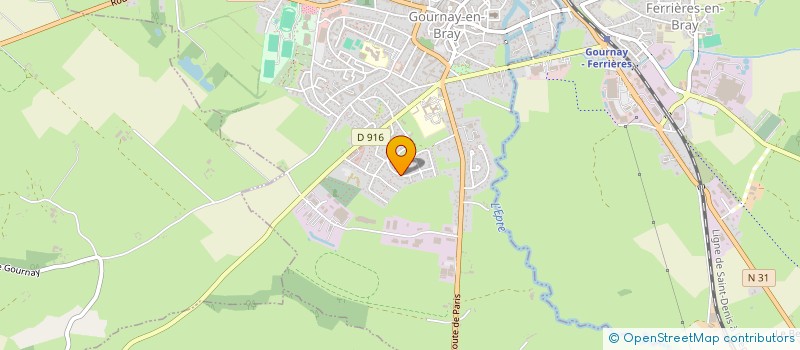 localisation de l'entreprise MONSIEUR OLIVIER SADIN à GOURNAY-EN-BRAY