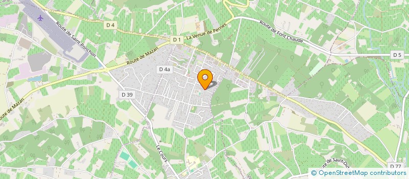 localisation de l'entreprise MONSIEUR OLIVIER SAFON  SAINT-DIDIER