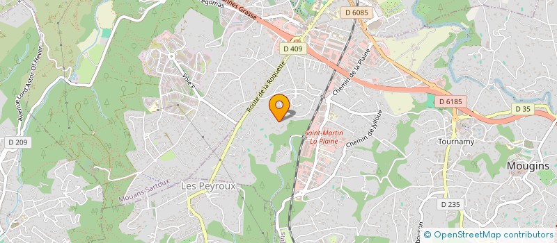 localisation de l'entreprise MONSIEUR OLIVIER SAHA à MOUGINS