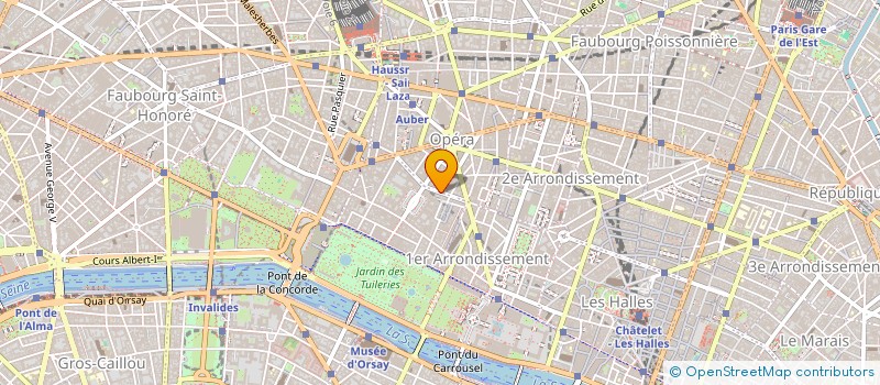 localisation de l'entreprise MONSIEUR OLIVIER SAINT-JOURS à PARIS