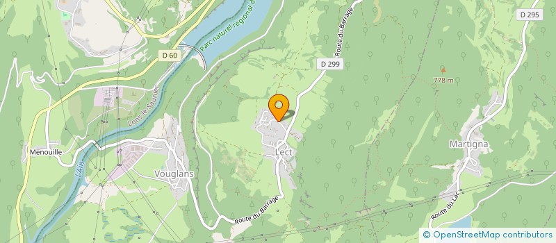 localisation de l'entreprise MONSIEUR OLIVIER SAINTHILAIRE  LECT