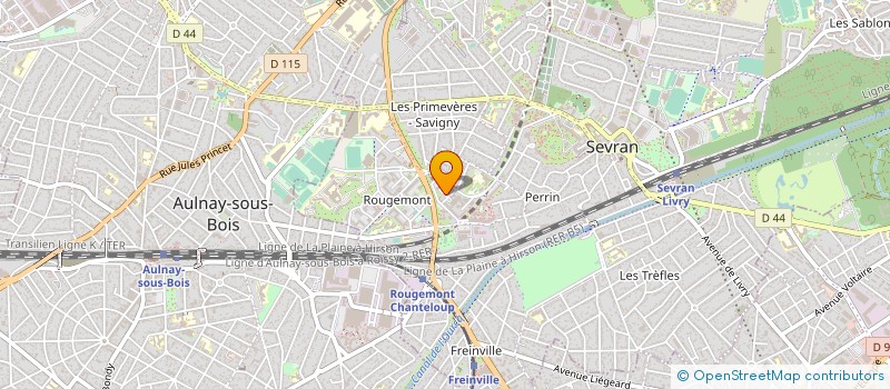 localisation de l'entreprise MONSIEUR OLIVIER SAKHINIS à SEVRAN