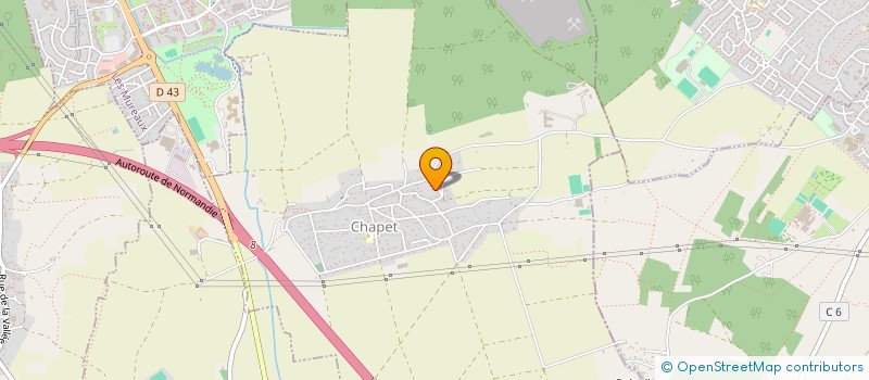 localisation de l'entreprise MONSIEUR OLIVIER SALERNO  CHAPET