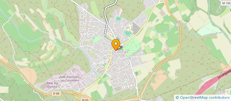 localisation de l'entreprise MONSIEUR OLIVIER SALMERON  CASTRIES