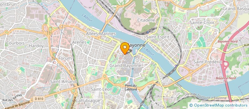 localisation de l'entreprise MONSIEUR OLIVIER SALOMON à BAYONNE