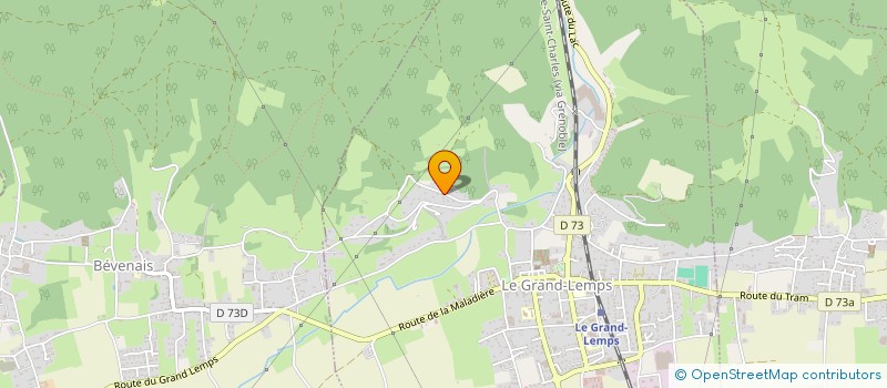 localisation de l'entreprise MONSIEUR OLIVIER SALVAIA  LE GRAND-LEMPS