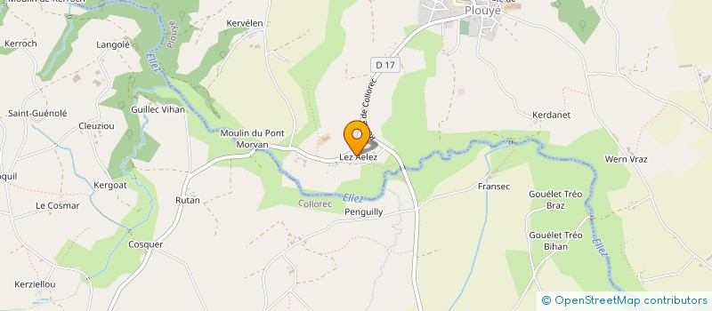 localisation de l'entreprise MONSIEUR OLIVIER SAMAIN  PLOUYE