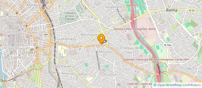 localisation de l'entreprise MONSIEUR OLIVIER SAMBA à TOULOUSE