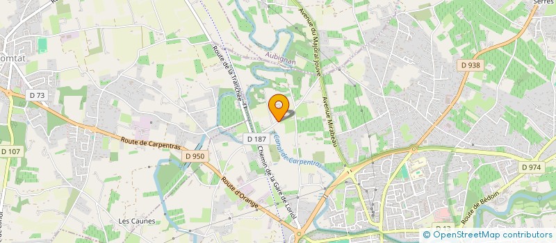 localisation de l'entreprise MONSIEUR OLIVIER SAMOY  CARPENTRAS