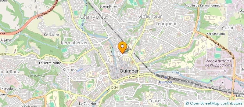 localisation de l'entreprise MONSIEUR OLIVIER SAMZUN  LES ORRES