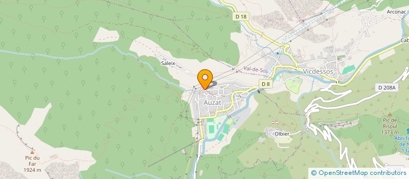 localisation de l'entreprise MONSIEUR OLIVIER SANCHEZ à VAL-DE-SOS
