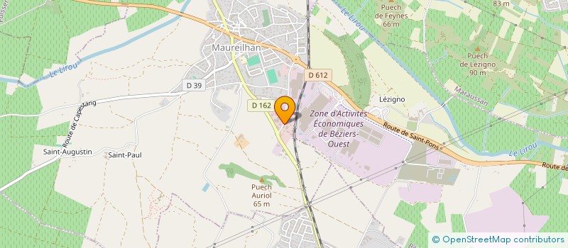 localisation de l'entreprise MONSIEUR OLIVIER SANCHEZ à MAUREILHAN