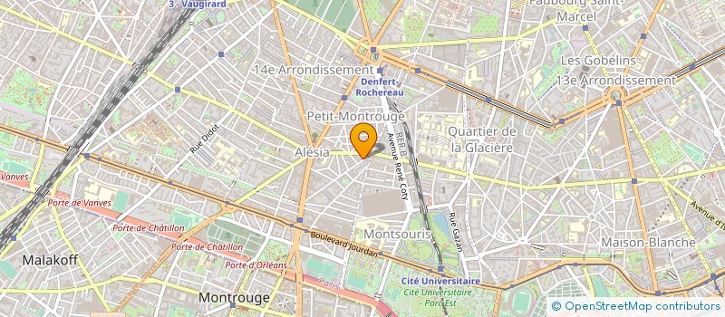 localisation de l'entreprise MONSIEUR OLIVIER SANTI à PARIS