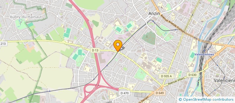 localisation de l'entreprise MONSIEUR OLIVIER SAUDELLI à VALENCIENNES