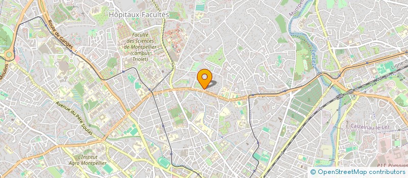localisation de l'entreprise MONSIEUR OLIVIER SAUMADE à MONTPELLIER