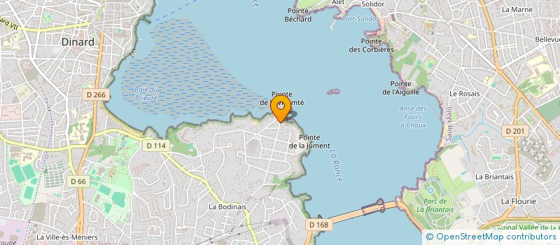 localisation de l'entreprise MONSIEUR OLIVIER SAUVEE  DINARD